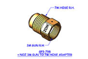 EL PT Gun to 7M Hose Adapter