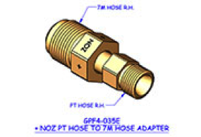 EL PT Hose to 3M Hose Adapter