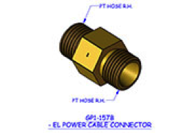 EL PT Hose to 7M Hose Adapter